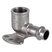 Водорозетка пресс для труб из нержавеющей стали Valtec 22 x 1/2"