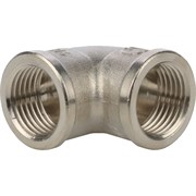 Угол ВВ никелированный Stout 3/8"