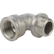 Угол с упором НВ никелированный Stout 3/8"