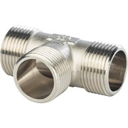 Тройник НН никелированный Stout 3/4"