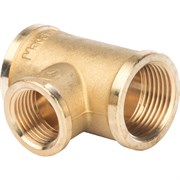 Тройник переходной ВВ латунный Stout 3/4" x 1/2" x 3/4"