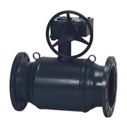 Кран шаровой стальной фланцевый с редуктором Danfoss JIP Premium FF 065N0256G Ду 200 Ру16