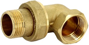 Сгон угловой Uni-Fitt с прокладкой O-RING 1/2"