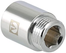 Удлинитель латунный хромированный ВН Valtec 1" x 80