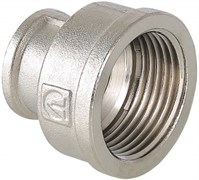 Муфта переходная латунная никелированная ВВ Valtec 1 1/2" x 1 1/4"