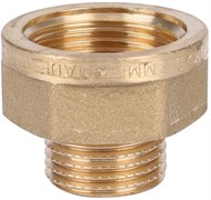 Переходник НВ латунный Tiemme 1/2" х 1"
