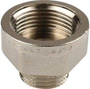 Переходник НВ никелированный Tiemme 3/8" х 1/2"