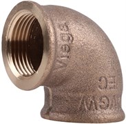 Угол ВВ Viega 1/8" (бронза)