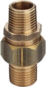 Разъемное соединение НН с плоским уплотнением Viega 3/8" (бронза)