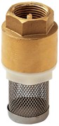 Клапан обратный пружинный с сеткой Remer 1 1/4"