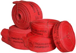 Рукав пожарный Русарсенал Латексированный 65 мм РПМ(Д)-65-1,6-ИМ-УХЛ1 в комплекте головка и ствол ГР-65А и РС-70,01А 20+-1 м