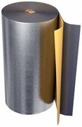 Рулон теплоизоляционный самоклеящийся Energoflex Black Star Duct AL с покрытием алюминиевая фольга 10мм х 1м х 10м