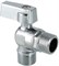 Кран шаровый Valtec угловой для подключения сантехприб, хромиров НН 1/2" х 1/2" - фото 29859