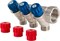 Коллектор Valtec регулирующий 3/4" (Вр-Нр), 3 вых x 1/2" НР, под евроконус - фото 32369