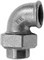 Американка ЕЕ угловая коническая ВР 3/4", оцинкованная - фото 40172