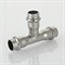 Тройник редукционный пресс для труб из нержавеющей стали Valtec 28 x 15 x 28 - фото 46170