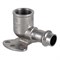 Водорозетка пресс для труб из нержавеющей стали Valtec 22 x 1/2" - фото 46290