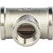 Тройник переходной ВВ никелированный Stout 3/4" x 1/2" x 3/4" - фото 47689