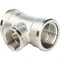 Тройник переходной ВВ никелированный Stout 1" x 3/4" x 1" - фото 47699