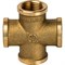 Крестовина ВР латунная Stout 3/4" - фото 47939