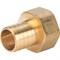 Штуцер ВР латунный Stout 1" x 30 - фото 48170
