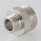 Ниппель переходной латунный никелированный НН Valtec 2" x 1/2" - фото 56416