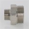 Ниппель переходной латунный никелированный НН Valtec 2" x 1/2" - фото 56417