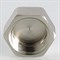 Заглушка латунная никелированная ВР Valtec 1/2" - фото 56507