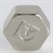 Заглушка латунная никелированная ВР Valtec 1/2" - фото 56509