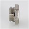 Заглушка латунная никелированная НР Valtec 3/4" - фото 56536