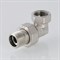 Сгон латунный никелированный угловой ВН Valtec 3/4" - фото 56795