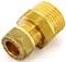 Муфта компрессионная для медных труб Tiemme НР 10 х 3/8" - фото 58385
