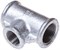 Тройник ЕЕ переходной ВР 3/4" х 1/2" х 1/2", оцинкованный - фото 58890