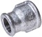 Муфта ЕЕ переходная ВР 2 1/2" х 1", оцинкованная - фото 59029