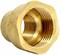 Муфта переходная ВВ латунная Uni-Fitt 1" x 3/4" - фото 60234