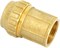 Муфта компрессионная для ПНД труб латунная Tiemme ВР 50 x 1 1/2" - фото 60892