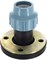 Муфта-фланец компрессионная для ПНД труб пластиковая Unidelta 63 x 2 1/2" - фото 61129
