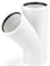 Тройник Rehau Raupiano Plus канализационный 110x50x45° - фото 62215