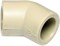 Угольник WAVIN EKOPLASTIK 50 х 45° - фото 64179