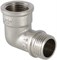 Угол латунный никелированный ВН Valtec 1/2" - фото 65060