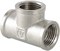 Тройник латунный никелированный ВВ Valtec 1/2" - фото 65084
