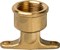 Угольник настенный с креплением Stout 20 x Rp 1/2" - фото 65403