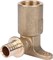 Угольник настенный с длинным нарезным патрубком Stout 20 x Rp 1/2" - фото 65444