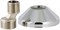 Эксцентрик латунный никелированный НН Valtec 3/4" x 1/2" - фото 65597