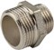 Ниппель НН никелированный Tiemme 2 1/2" х1 1/2" - фото 66573