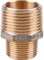 Ниппель редукционный НН Viega 3/4" x 1/2" (бронза) - фото 66967