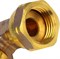 Угол с накидной гайкой для сшитого полиэтилена Uponor (Q&E) 20 x 1/2" - фото 67873