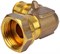 Угол с накидной гайкой для сшитого полиэтилена Uponor (Q&E) 20 x 1/2" - фото 67875