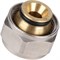 Зажимной адаптер из покрытой латуни PE-X FLEX-X Uponor 20X2,8 x 3/4" - фото 67949