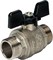 Кран шаровый Stout SVB НН (бабочка) 3/4" - фото 73226